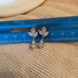 Elegant Silver 925  Drop Earrings